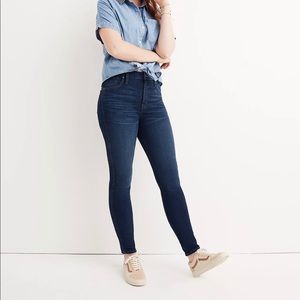 Tall 10” High Rise Skinny Madewell Jeans